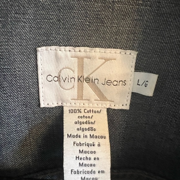 Calvin Klein Jean Jacket. Size L. - Picture 4 of 6